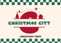Christmas City Font - Featured Image