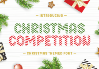 Christmas Competition Font - Featured Image