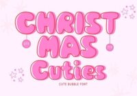 Christmas Cuties Font - Featured Image