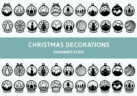 Christmas Decorations Font - Featured Image