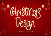 Christmas Design Font - Featured Image