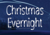 Christmas Evernight Font - Featured Image