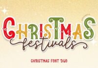Christmas Festivals Duo Font - Featured Image