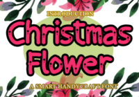 Christmas Flower Font - Featured Image