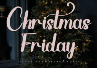 Christmas Friday Font - Featured Image