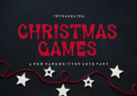 Christmas Games Font - Featured Image