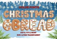 Christmas Gbread Font - Featured Image