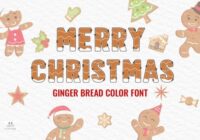 Christmas Gingerbread Font - Featured Image