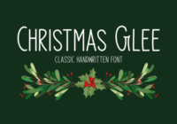 Christmas Glee Font - Featured Image