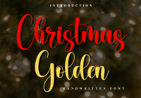 Christmas Golden Font - Featured Image
