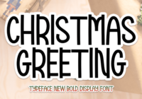 Christmas Greeting Font - Featured Image