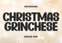 Christmas Grinchese Font - Featured Image