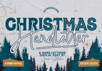 Christmas Handletter Font - Featured Image
