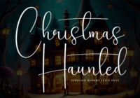 Christmas Haunted Font - Featured Image