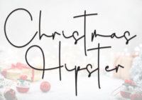 Christmas Hipster Font - Featured Image