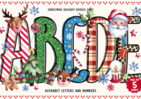 Christmas Holiday Doodle Font - Featured Image