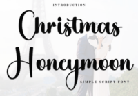 Christmas Honeymoon Font - Featured Image