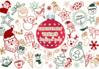 Christmas Items Font - Featured Image