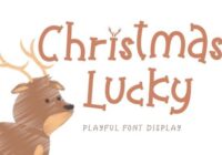 Christmas Lucky Font - Featured Image