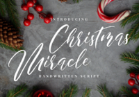 Christmas Miracle  Font - Featured Image