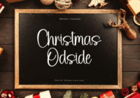 Christmas Odside Font - Featured Image
