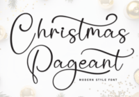 Christmas Pageant Font - Featured Image