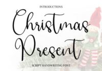 Christmas Present Font - Featured Image