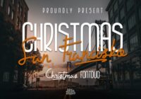 Christmas San Francisko Font - Featured Image
