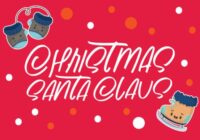 Christmas Santa Claus Font - Featured Image