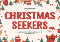 Christmas Seekers Font - Featured Image