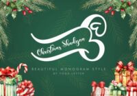Christmas Shadyna Font - Featured Image