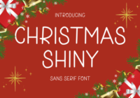 Christmas Shiny Font - Featured Image