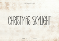 Christmas Skylight Font - Featured Image