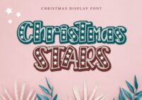 Christmas Stars Font - Featured Image