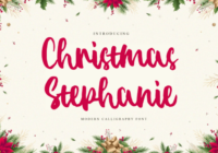 Christmas Stephanie Font - Featured Image