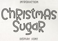 Christmas Sugar Font - Featured Image