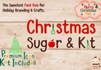 Christmas Sugar and Kit Duo Font - Featured Image