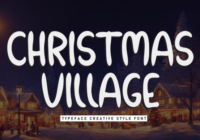Christmas Village Font - Featured Image