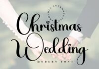 Christmas Wedding Font - Featured Image
