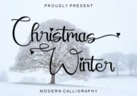 Christmas Winter Font - Featured Image