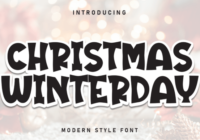 Christmas Winterday Font - Featured Image
