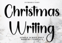 Christmas Writing Font - Featured Image