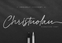 Christnolan Font - Featured Image