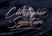 Christopher Signature Font - Featured Image