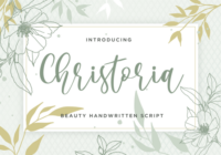Christoria Font - Featured Image