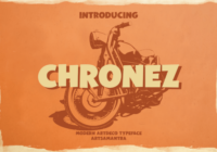 Chronez Font - Featured Image
