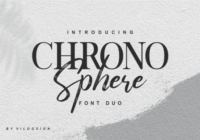 Chrono Sphere Duo Font - Featured Image