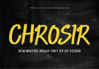Chrosir Font - Featured Image