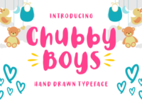 Chubby Boys Font - Featured Image