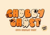 Chubby Ghost Font - Featured Image